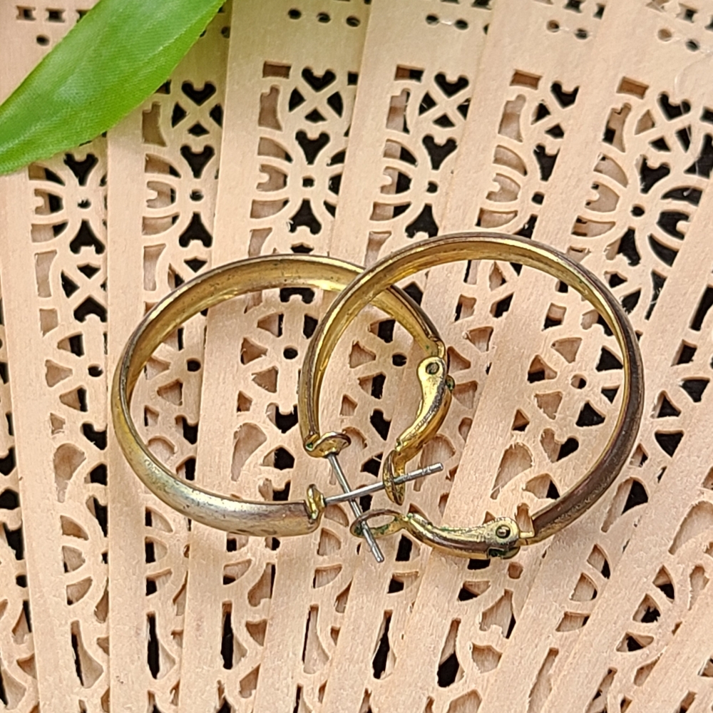 Vintage Hoop earrings for sale today